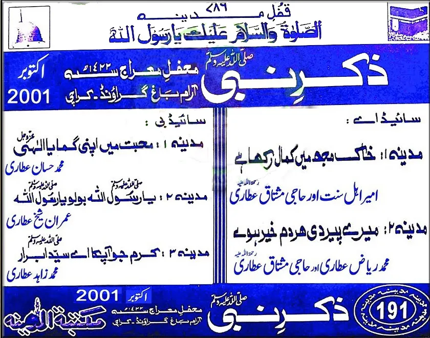 Zikr-e-nabi Cover